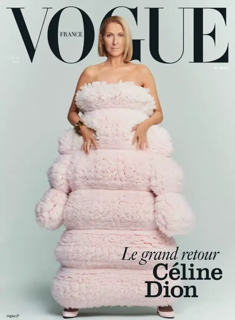 Celine Dion: The Canadian Singer Surprises Her Fans (Photos) 2 Celine Dion Vogue 2 1 Celine Dion: The Canadian Singer Surprises Her Fans (Photos)