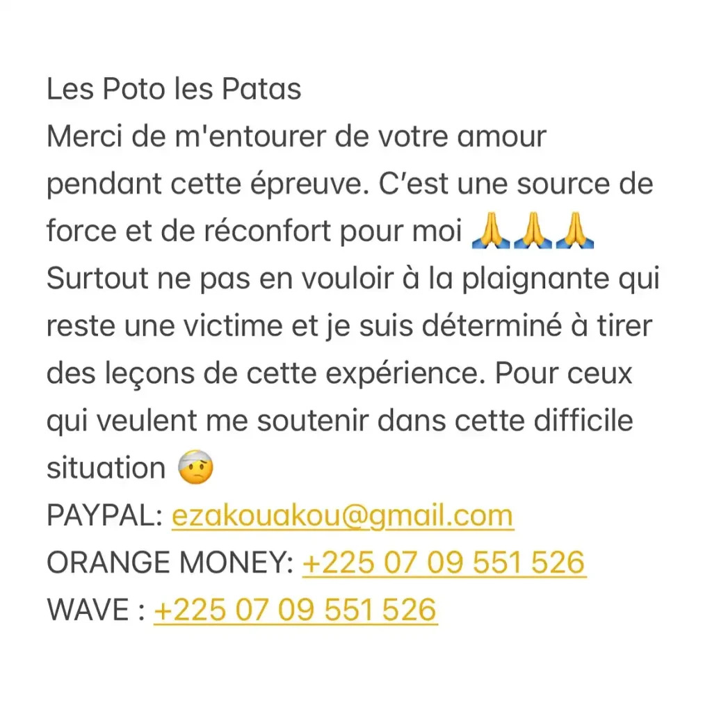 Observateur Ebène: This Comedian's Message from Jail is Stirring Up the Internet 1 Excuses Observateur Ebene 1 Observateur Ebène: This Comedian's Message from Jail is Stirring Up the Internet
