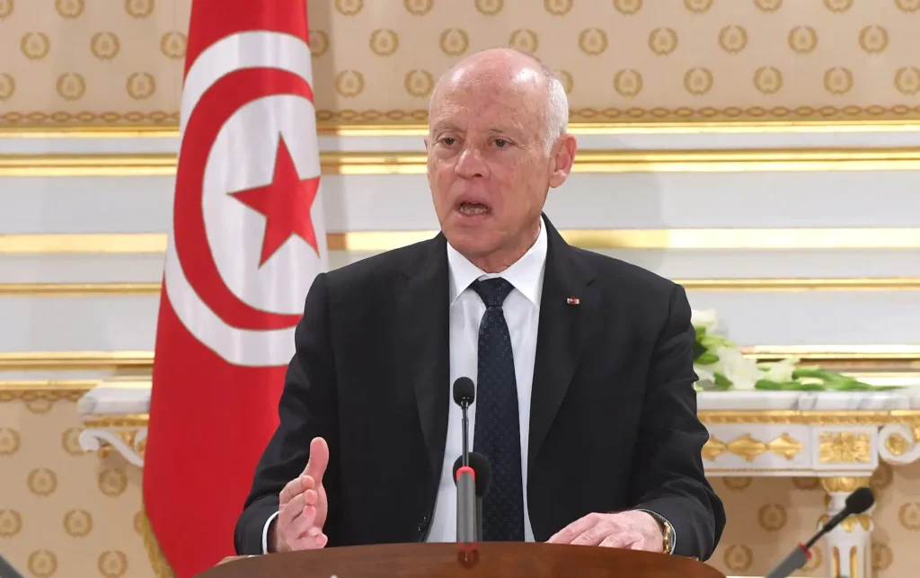 Le président tunisien Kaïs Saïed