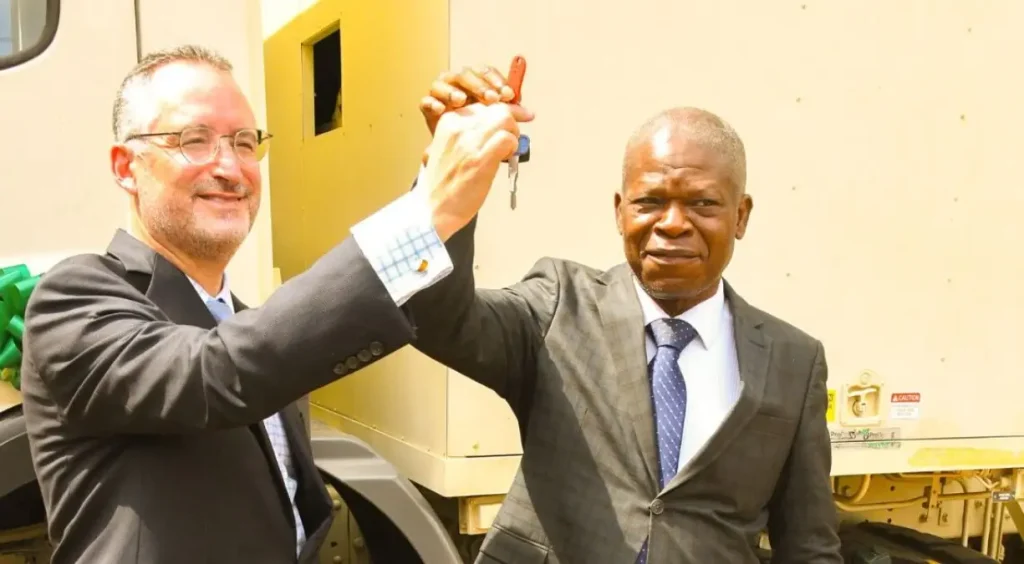 American Contribution: Four Tanker Trucks Donated to Benin
