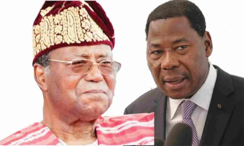 Les anciens Boni Yayi et NiceÌphore Soglo