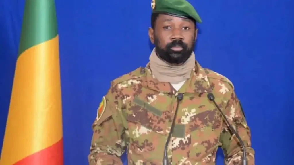 Assimi Goïta, leader of Mali's transitional government