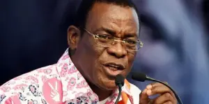 Le président du FPI, Pascal Affi N'Guessan
