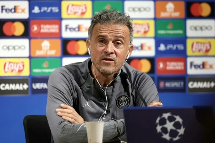 Luis Enrique, entraineur du PSG Luis Enrique, entraineur du PSG