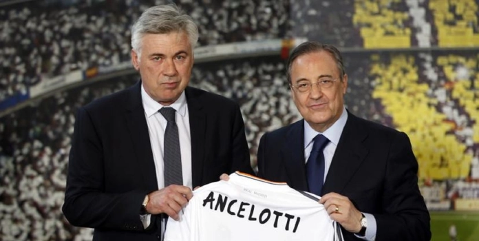 dbb21 Carlo Ancelotti et Florentino Pérez