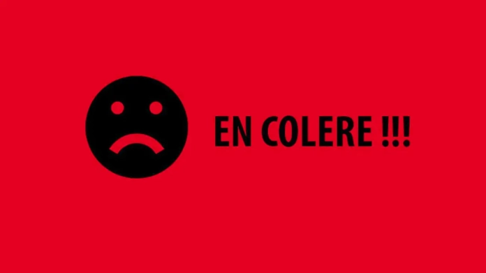 EN COLÈRE EN COLÈRE
