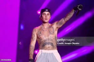 Pop star Justin Bieber