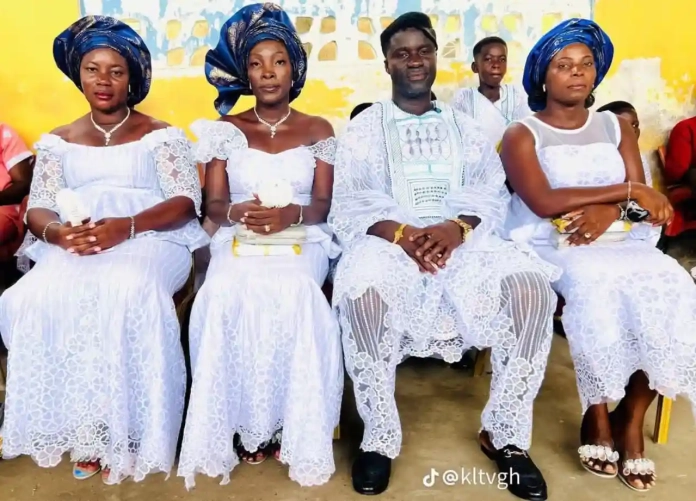 Nicholas Mbir épouse trois femmes le même jour Nicholas Mbir épouse trois femmes le même jour