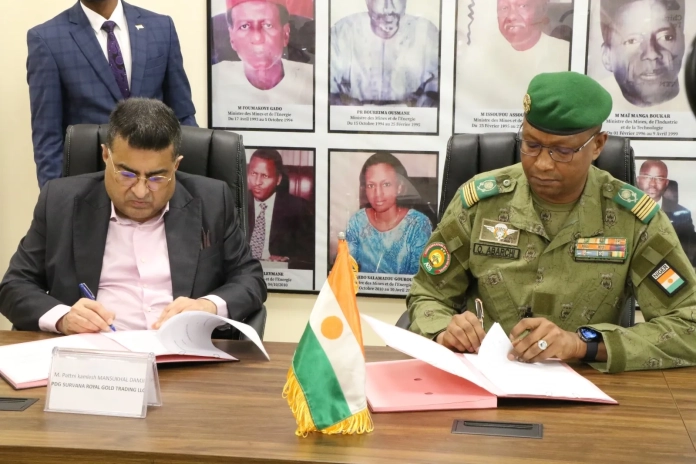 Niger–Émirats création de Royal Gold Niger SA pour valoriser les ressources minières Niger–Émirats création de Royal Gold Niger SA pour valoriser les ressources minières