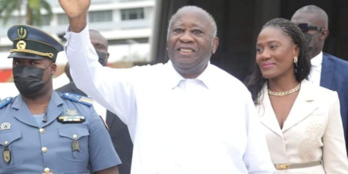 Laurent Gbagbo Laurent Gbagbo lors de la convention du PPA-CI