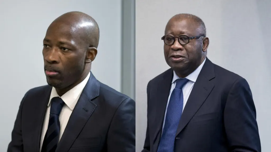 Laurent Gbagbo et Charles Blé Goudé