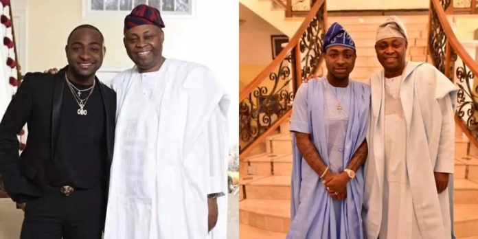 Davido et son père Davido et son père
