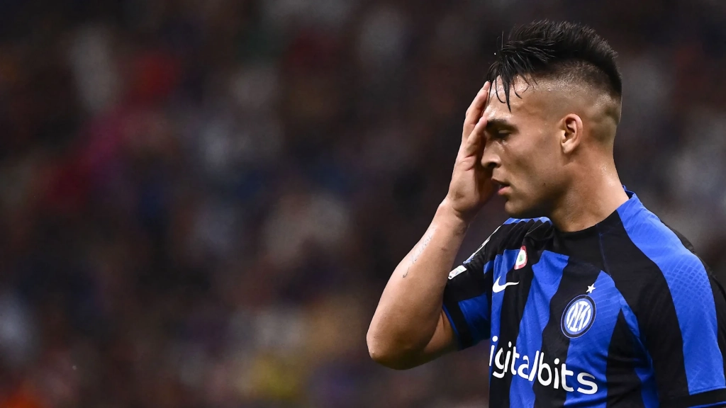 L'attaquant de l'Inter Milan, Lautaro Martinez