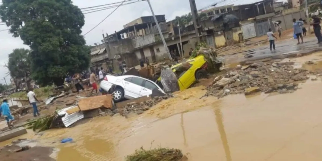 Rain in Abidjan