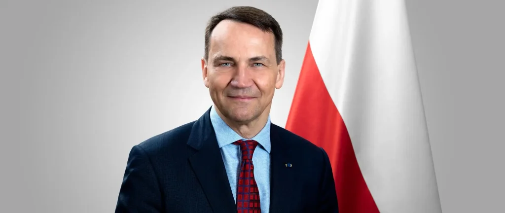 Le chef de la diplomatie polonaise, Radoslaw Sikorski
