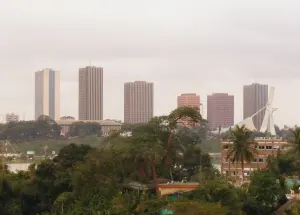 View of the Administrative City of Abidjan
