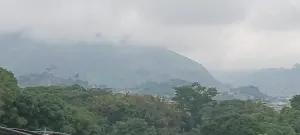 View of the Man mountains in the west of Côte d’Ivoire