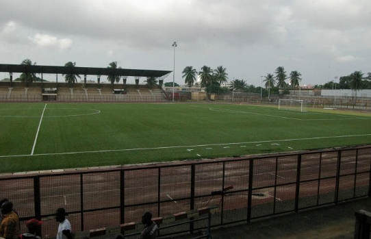 Robert-Champroux Stadium in Abidjan, illustration of Ivorian football