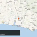 Location map of the Afema gold project in southeastern Côte d’Ivoire
