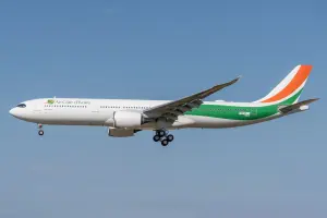 Airbus A330-900neo of Air Côte d’Ivoire in flight
