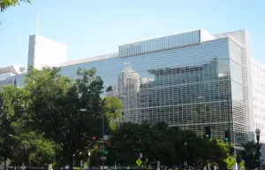 Buildings of the World Bank Group headquarters in Washington