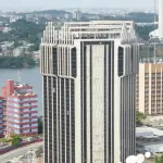 Building of the BCEAO agency in Abidjan, photographed in 2016