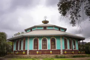 An Ethiopian Orthodox church photographed in Adigrat