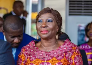 Kandia Camara at FEMUA in April 2023, archive photo