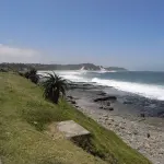 A beach in KuGompo in the Eastern Cape of South Africa