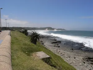 A beach in KuGompo in the Eastern Cape of South Africa