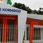 Facade of the Korhogo Town Hall in Côte d’Ivoire