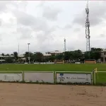 Field of the Sol Béni center of ASEC Mimosas in Abidjan, archive of April 18, 2022
