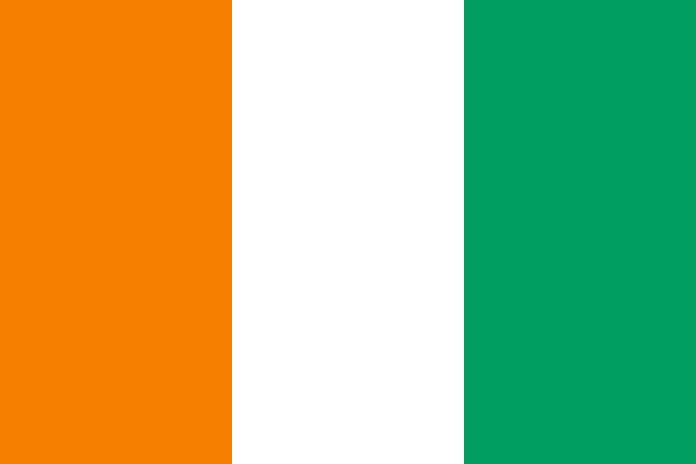 Drapeau de la Cote d'Ivoire