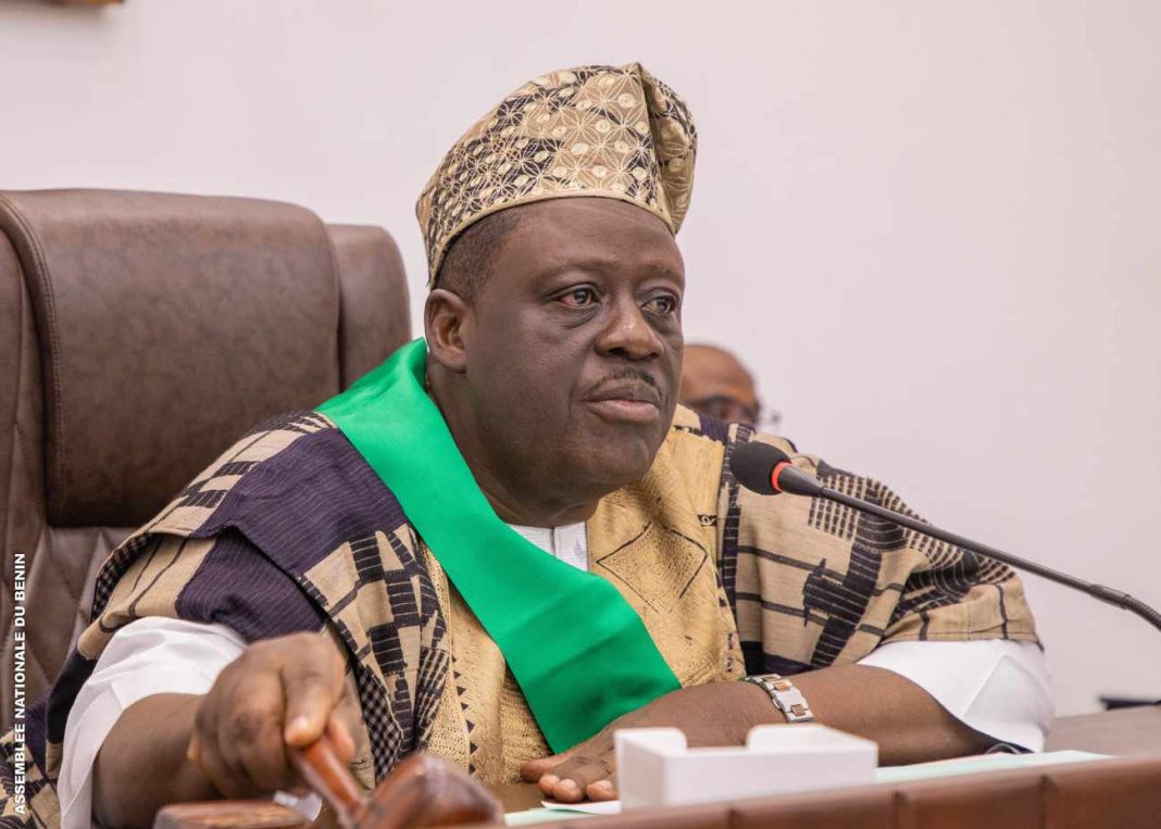 Louis Vlavonou, prÃ©sident de l'AssemblÃ©e Nationale du BÃ©nin