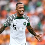 Le dÃ©fenseur nigÃ©rian William Troost-Ekong pendant le match du groupe A de la Coupe dâ€™Afrique des nations (CAN) 2024 entre la CÃ´te dâ€™Ivoire et le Nigeria, au stade olympique Alassane-Ouattara, Ã  Ã‰bimpÃ©, Abidjan, le 18 janvier 2024. Â© FRANCK FIFE / AFP