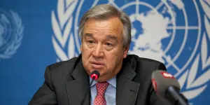 António Guterres, secrétaire général des Nations unies