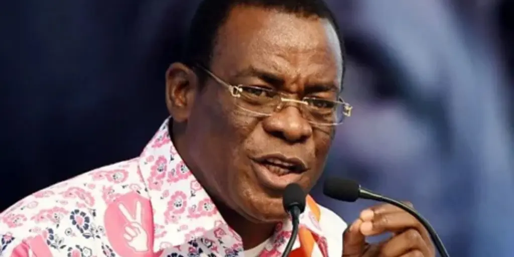 Le président du FPI, Pascal Affi N'Guessan