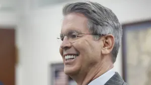 Le secrétaire américain au Trésor, Scott Bessent