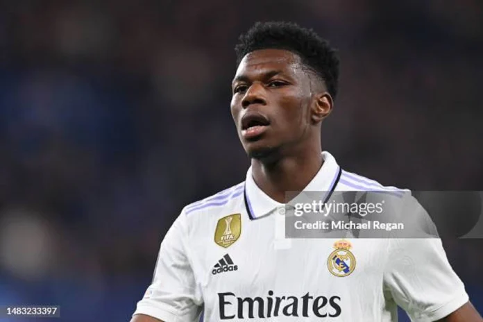 Le milieu de terrain du Real Madrid Aurélien Tchouaméni