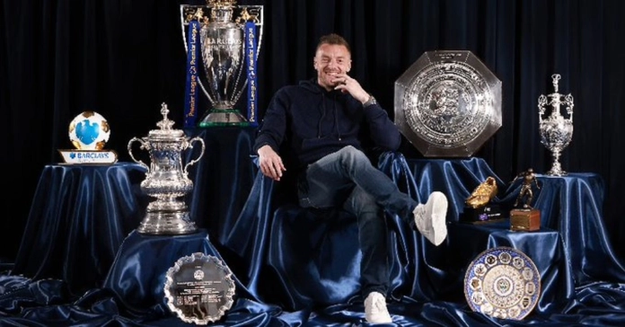 Jamie Vardy, attaquant de Leicester