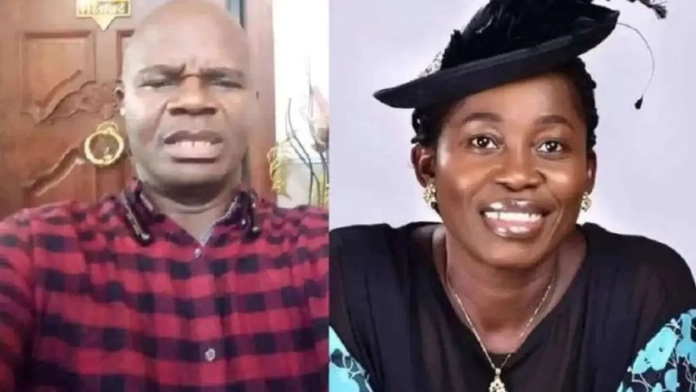 Osinachi Nwachukwu et son mari Peter