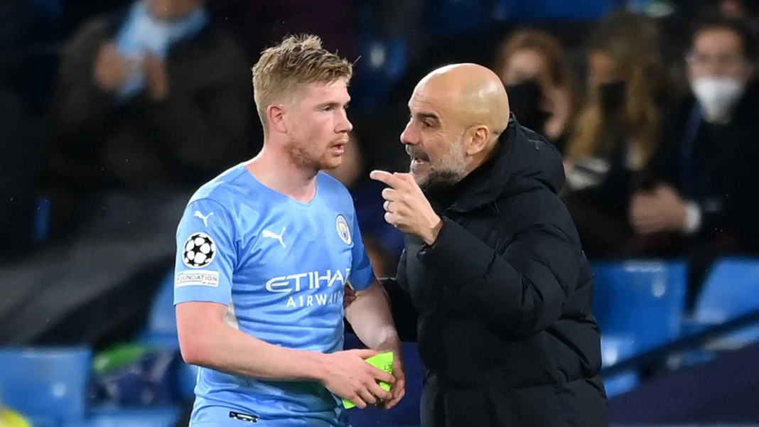 Pep Guardiola et Kevin De Bruyne