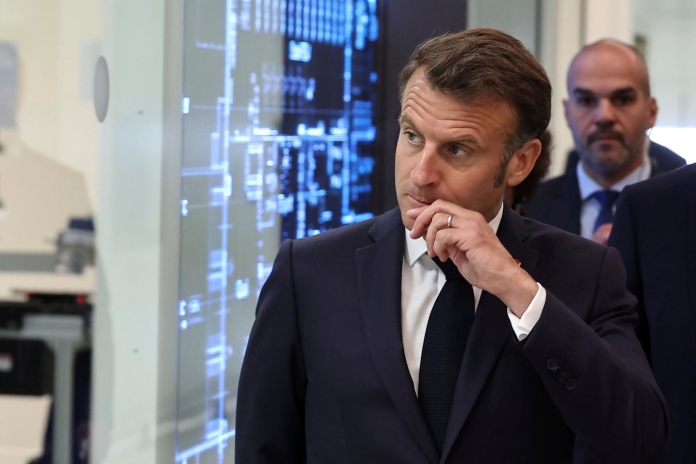 Emmanuel Macron, président de la République française
