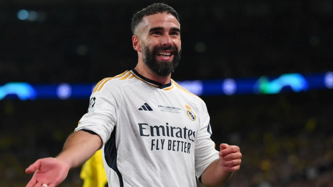 Le latéral droit du Real Madrid, Dani Carvajal