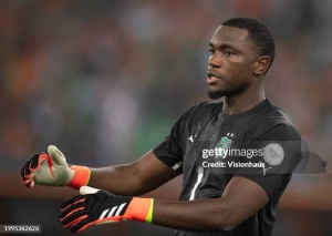 Le gardien de but ivoirien d'Angers, Yahia Fofana