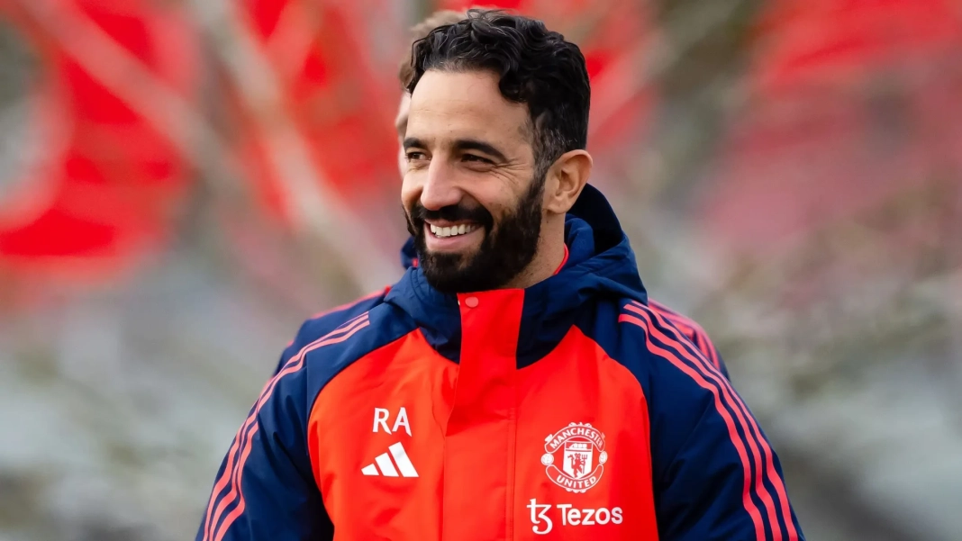 L'entraineur de Manchester United, Ruben Amorim