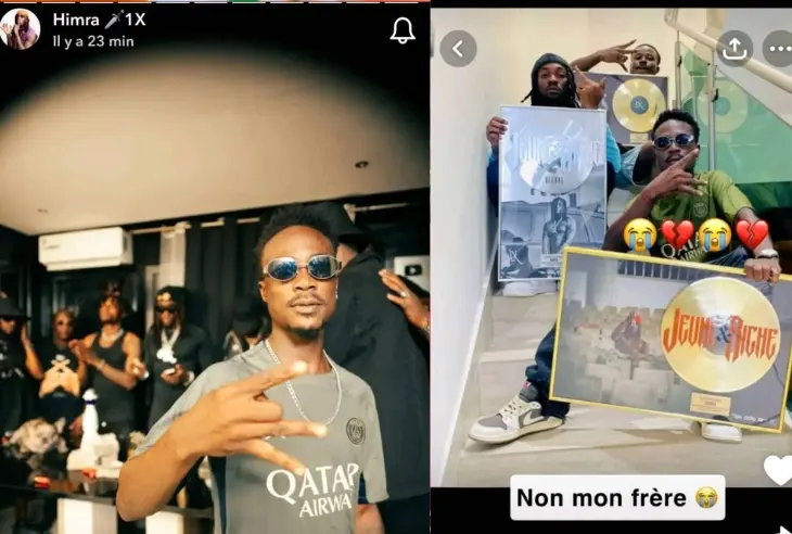 Triste nouvelle pour Himra: le rappeur ivoirien frappé par un malheur 1 image 1 Triste nouvelle pour Himra: le rappeur ivoirien frappé par un malheur