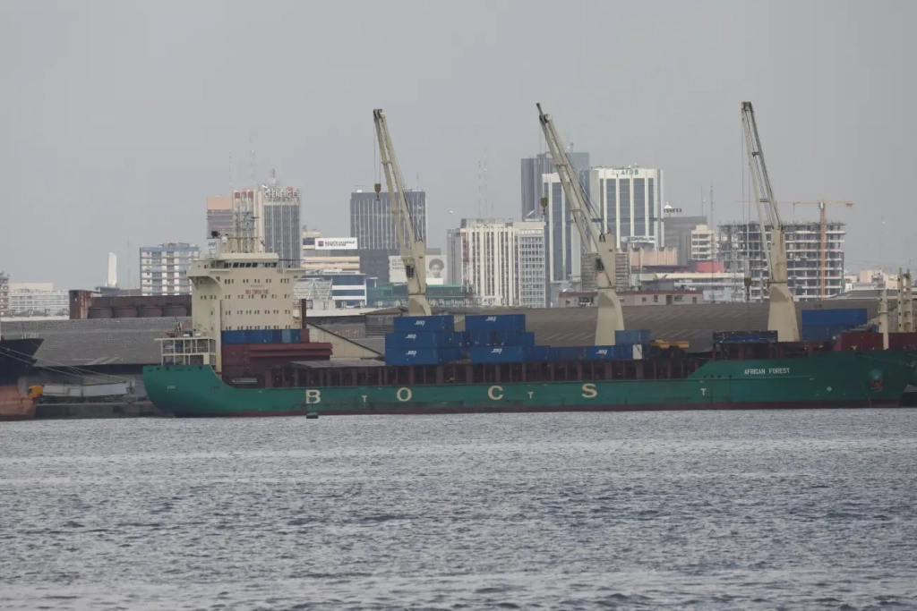 Le port d'Abidjan