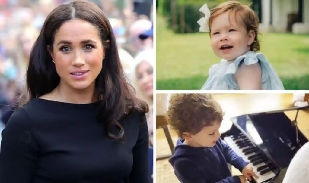 Meghan Markle et ses enfants Archie et Lilibet