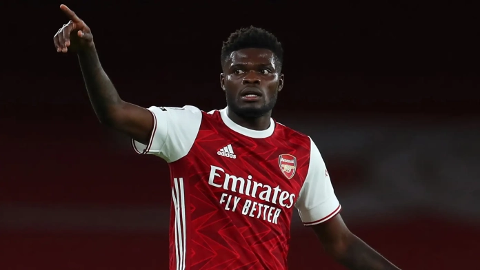 Le milieu de terrain d'Arsenal, Thomas Partey